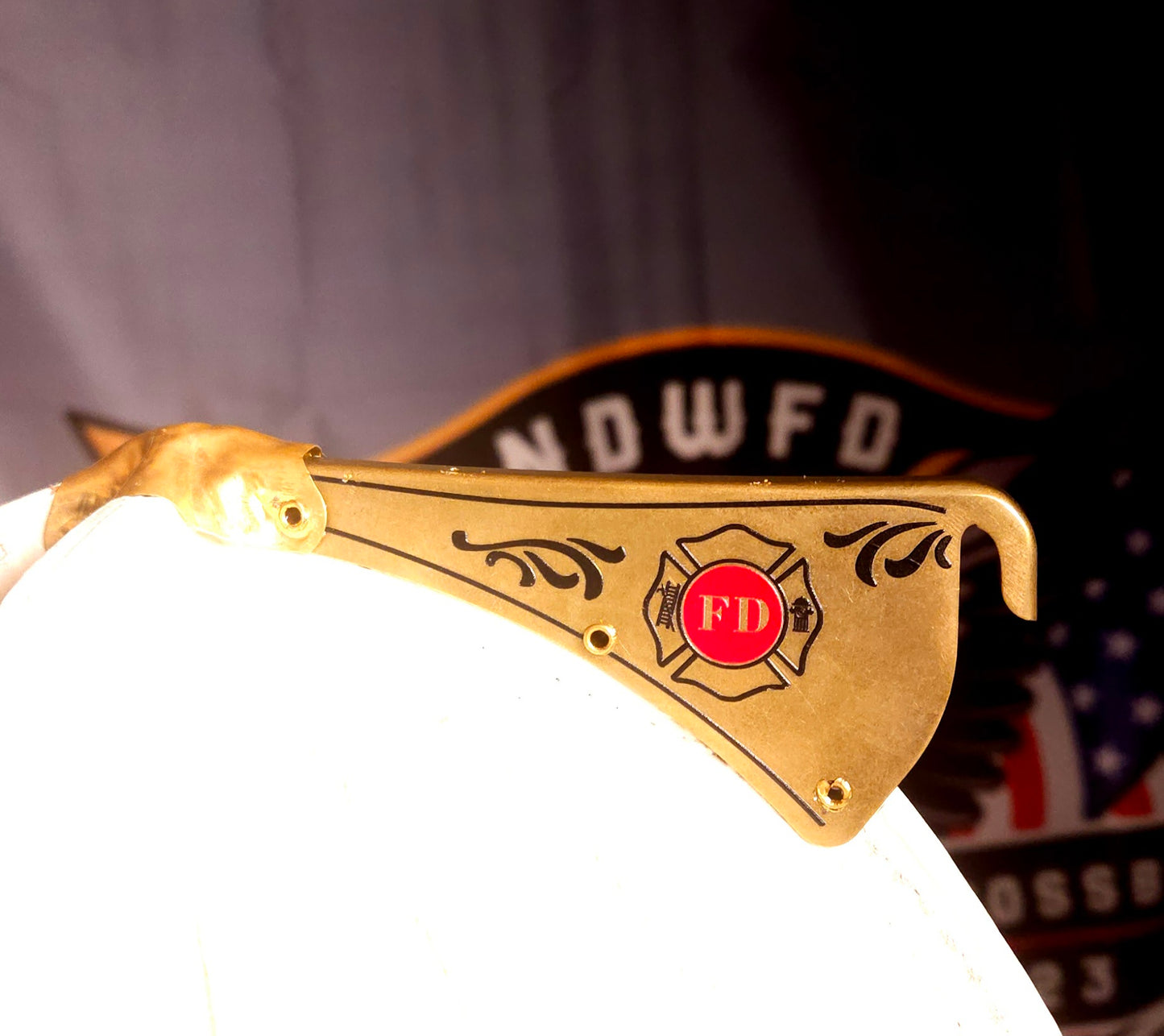 All American Brass Front Holder & FREE SHIRT