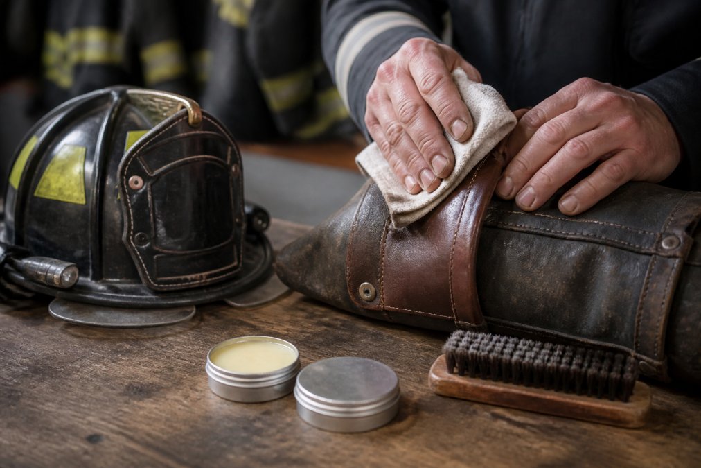Best Leather Care Products for Firefighter Gear