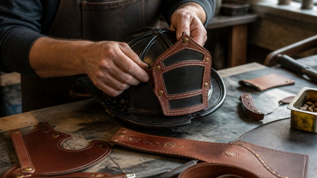 How Long Custom Leather Helmet Gear Takes to Make