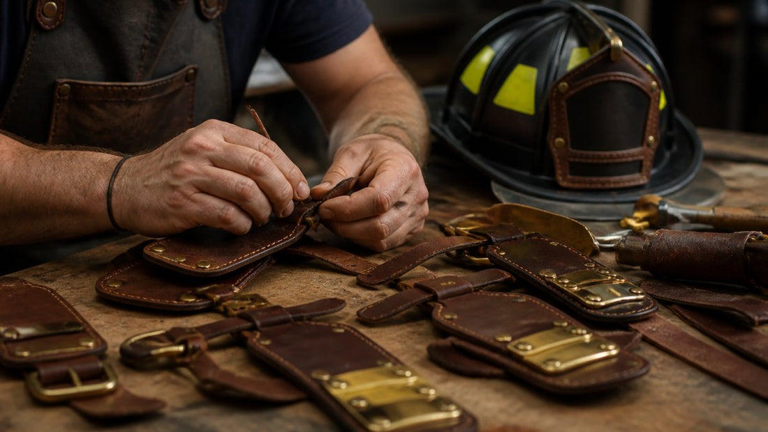Why Choose Handmade Leather Gear for Fire Service