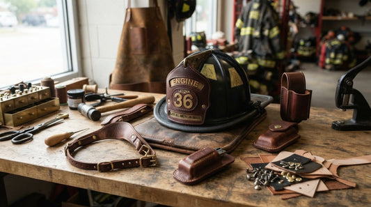 Will Custom Leather Accessories Fit Cairns Helmets?