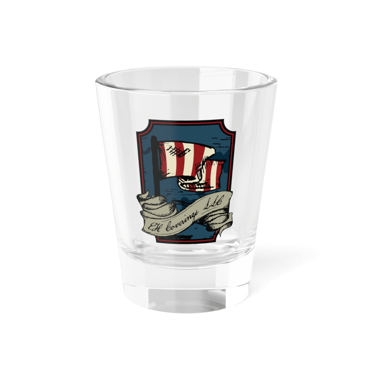 Liberty Flag Shot Glass