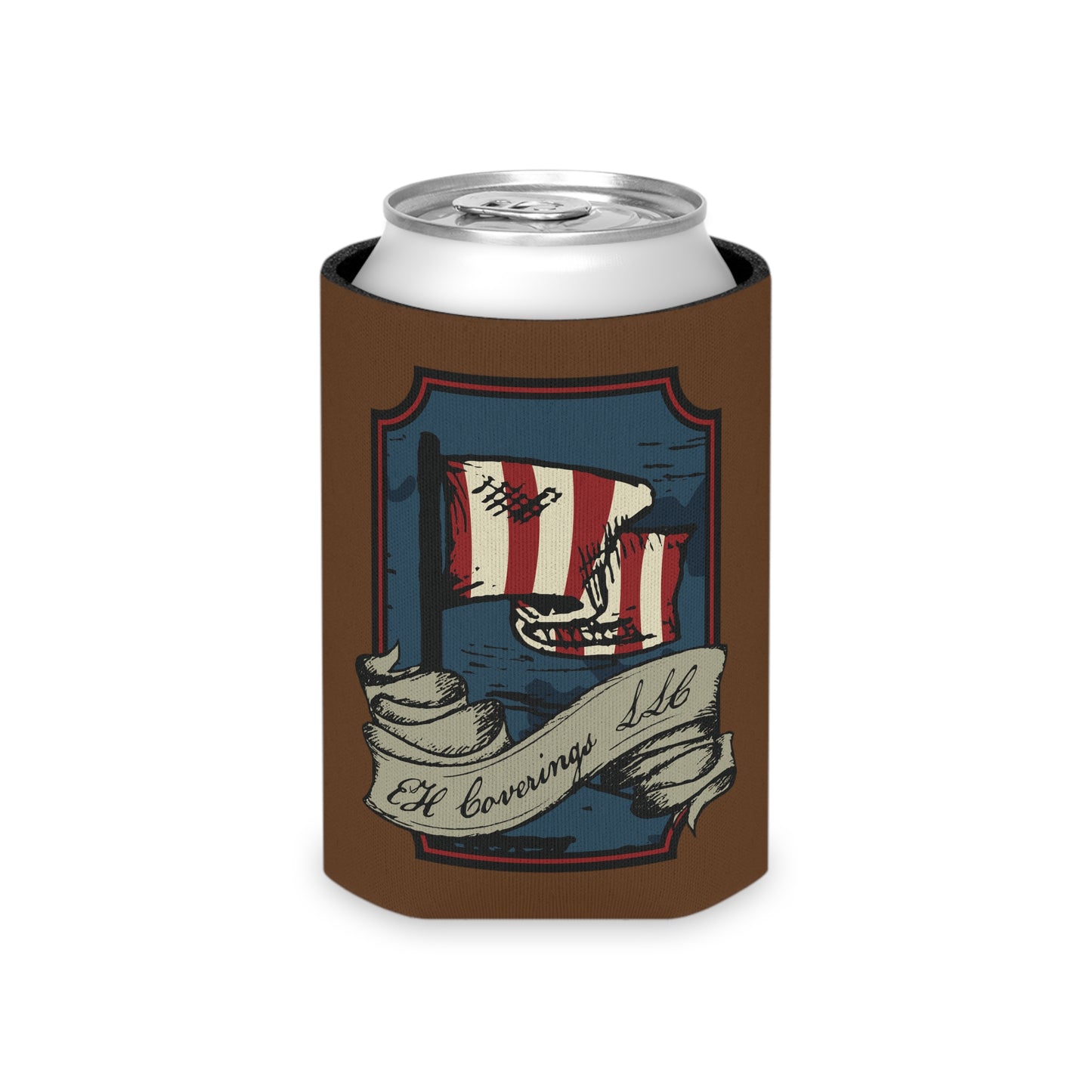 Brown Koozie