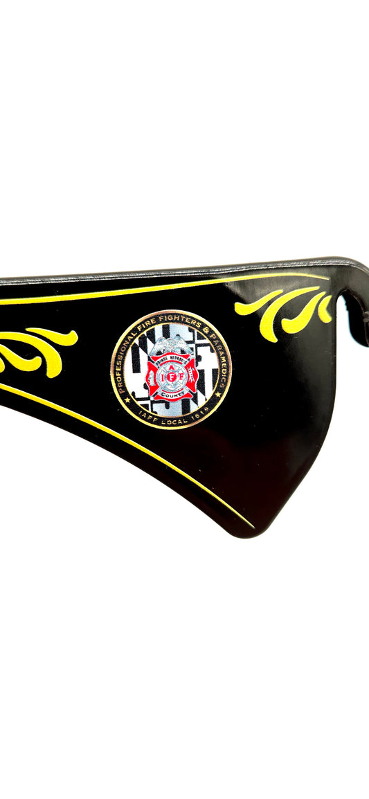 PGFD IAFF LOCAL 1619 Black All American Brass